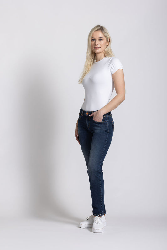 New Anitta Zip Slim Straight: Rossa
